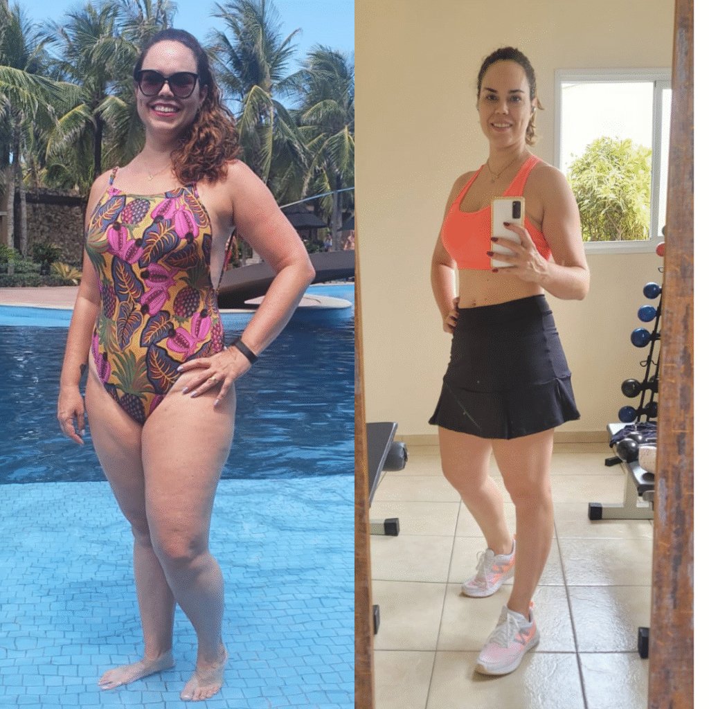 Carol, advogada de 41 anos, transformou sua vida ao perder 22kg em 2021 e mantém o resultado até hoje!